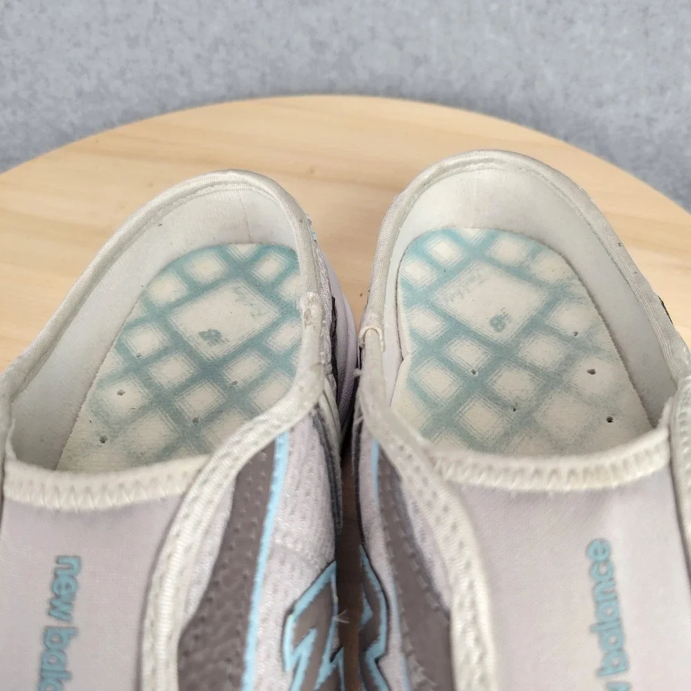 New Balance 460 Slip On Mule Women 8.5 Beige Grey WTM460GB AT Tread Athletic